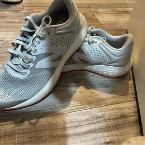 New Balance Light Gray Athletic Shoes